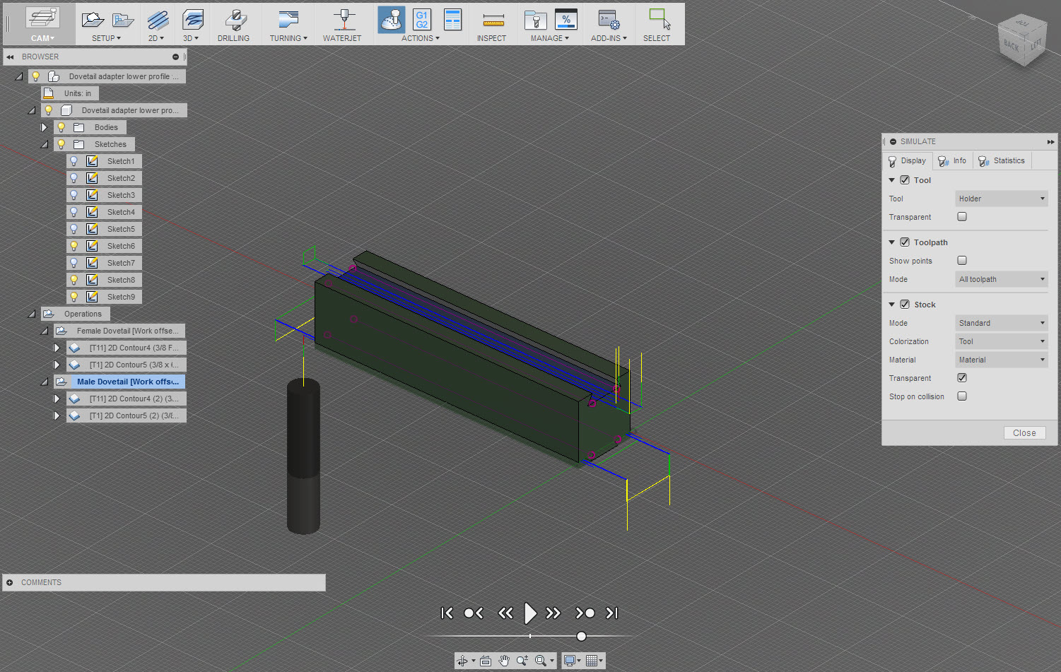 Solved 2D machining, getting invalid tool path warnings Autodesk