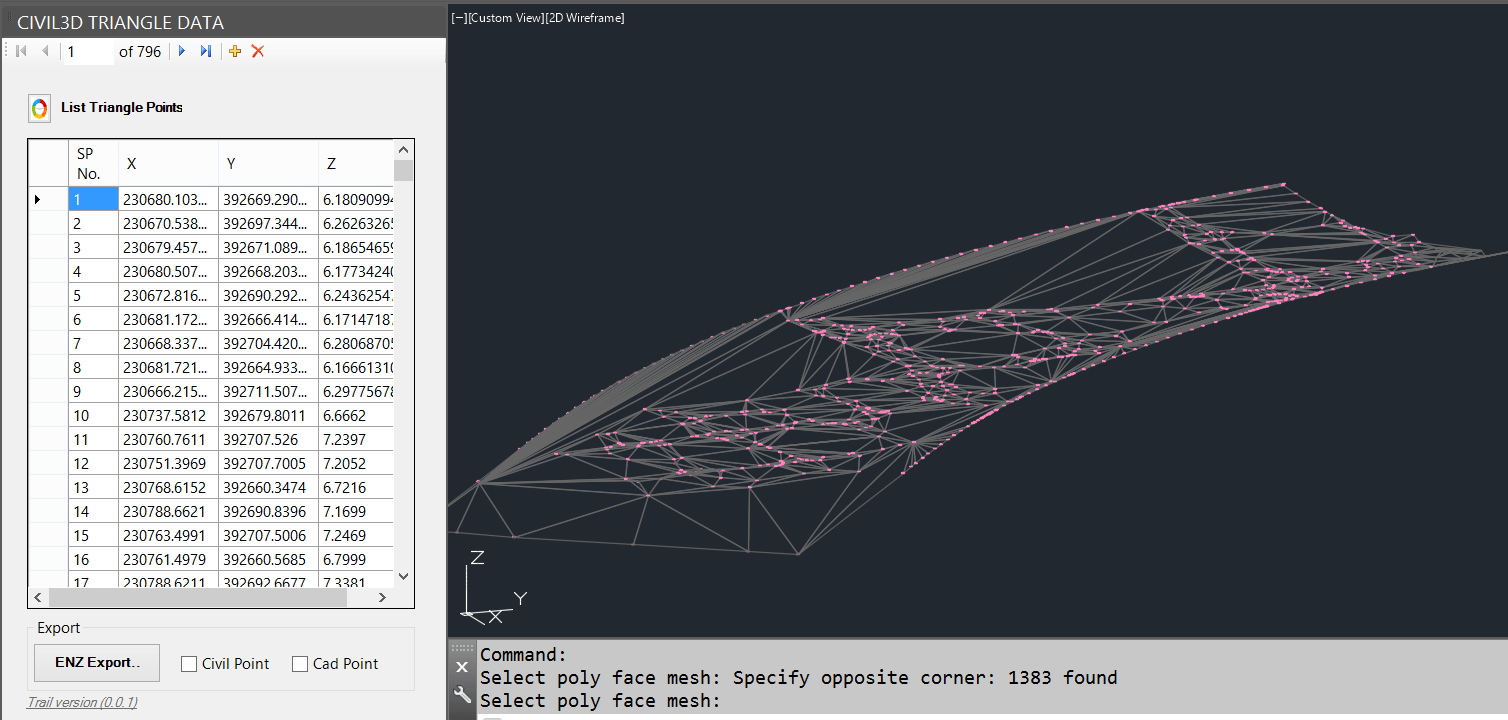 Creating a surface from 3D faces when the file is too large Autodesk
