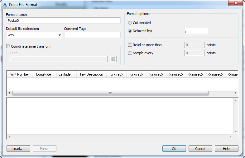 Solved User Point file format issue Autodesk Community