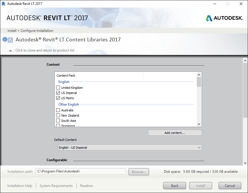 Solved Revit LT 2017 content libraries won't install Autodesk Community