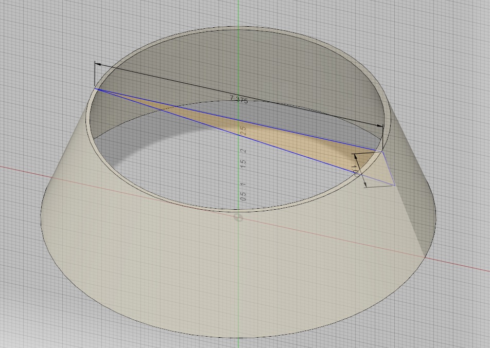 Making a angled cut in a cylinder Autodesk Community