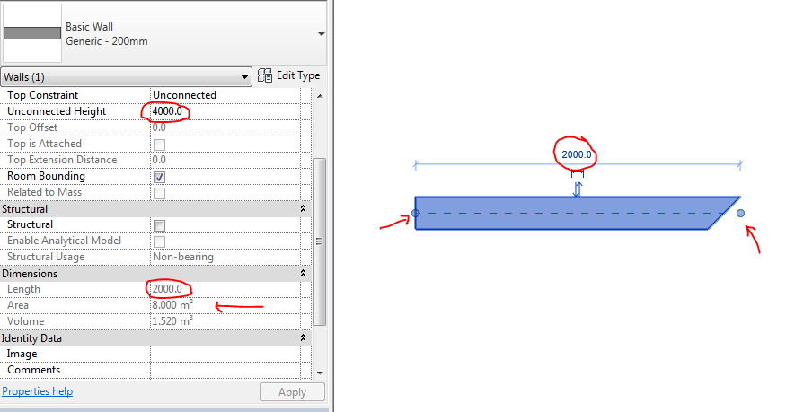 Solved What does an element's "Area" dimension really calculate
