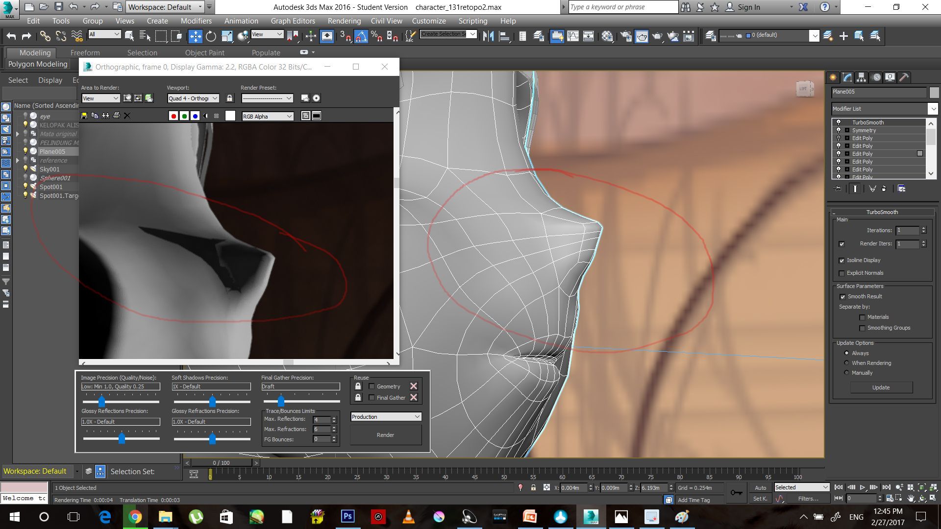 Solved weird shadow or wrong topology? Autodesk Community