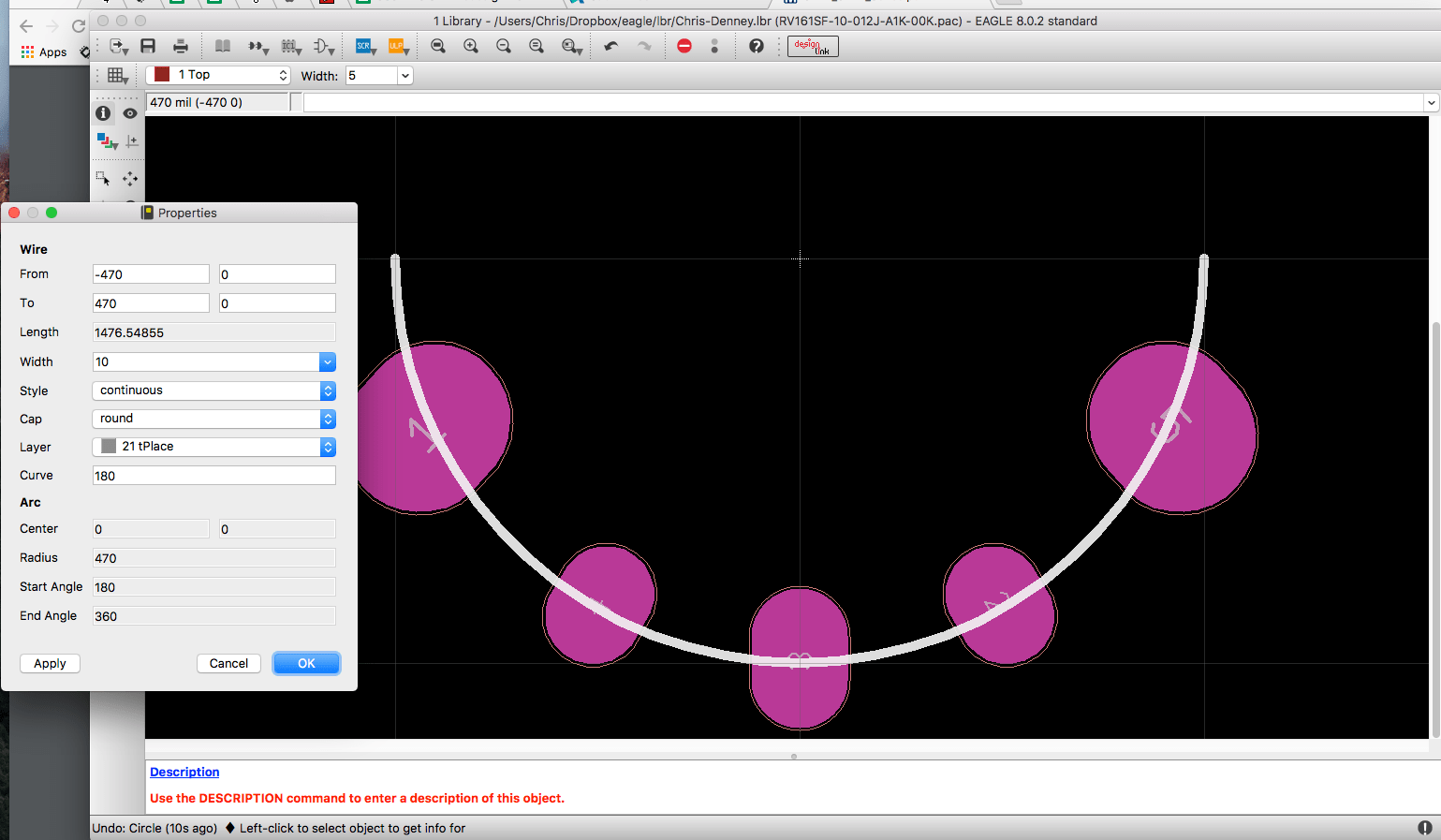 Solved Adjust arc radius/start angle/end angle Autodesk Community