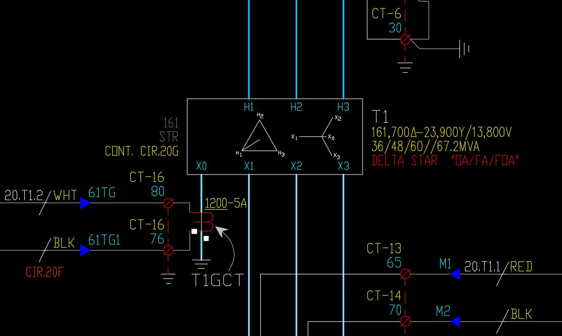Delta Wye solidly grounded symbol? Autodesk Community