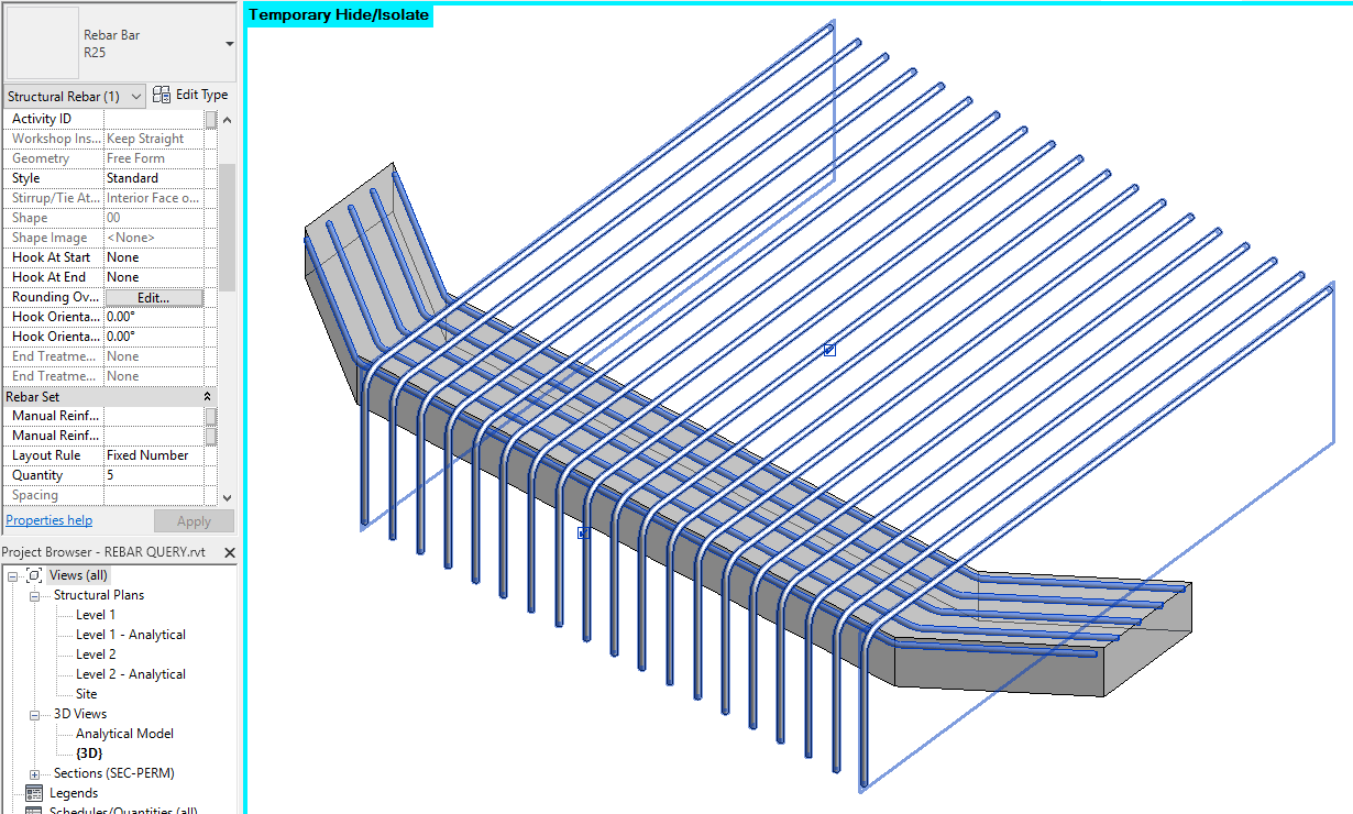 Solved Place Rebar Set Shape Code 25 Autodesk Community