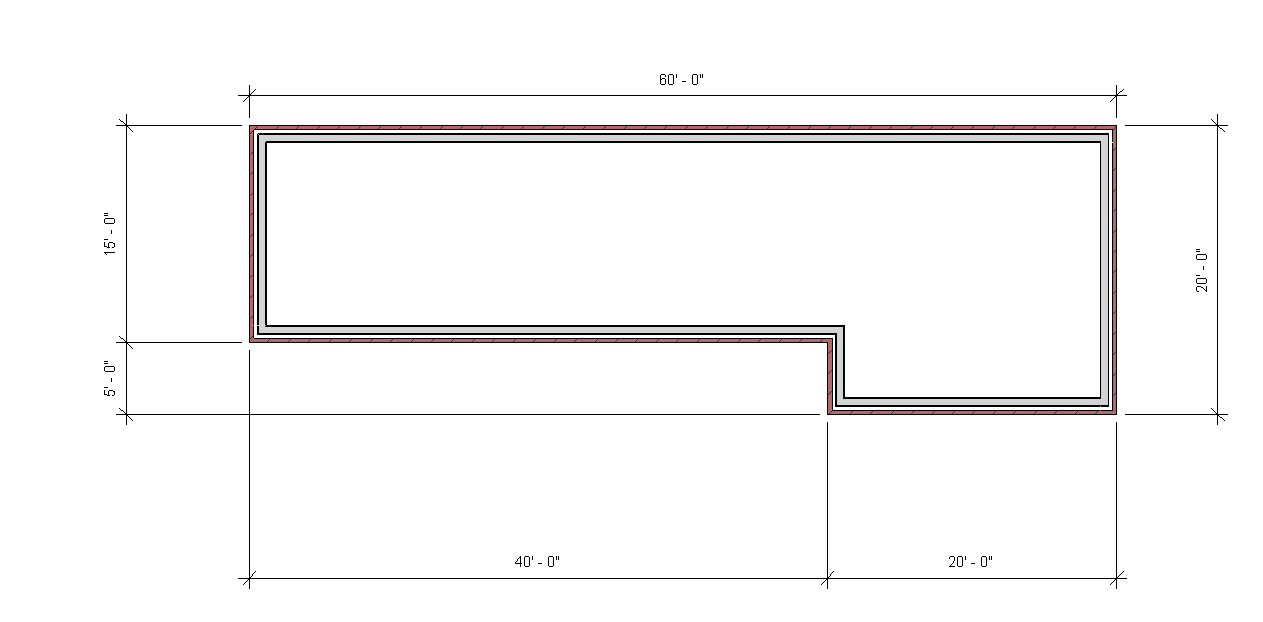 Solved Exterior wall area (for window to wall ratio calculation