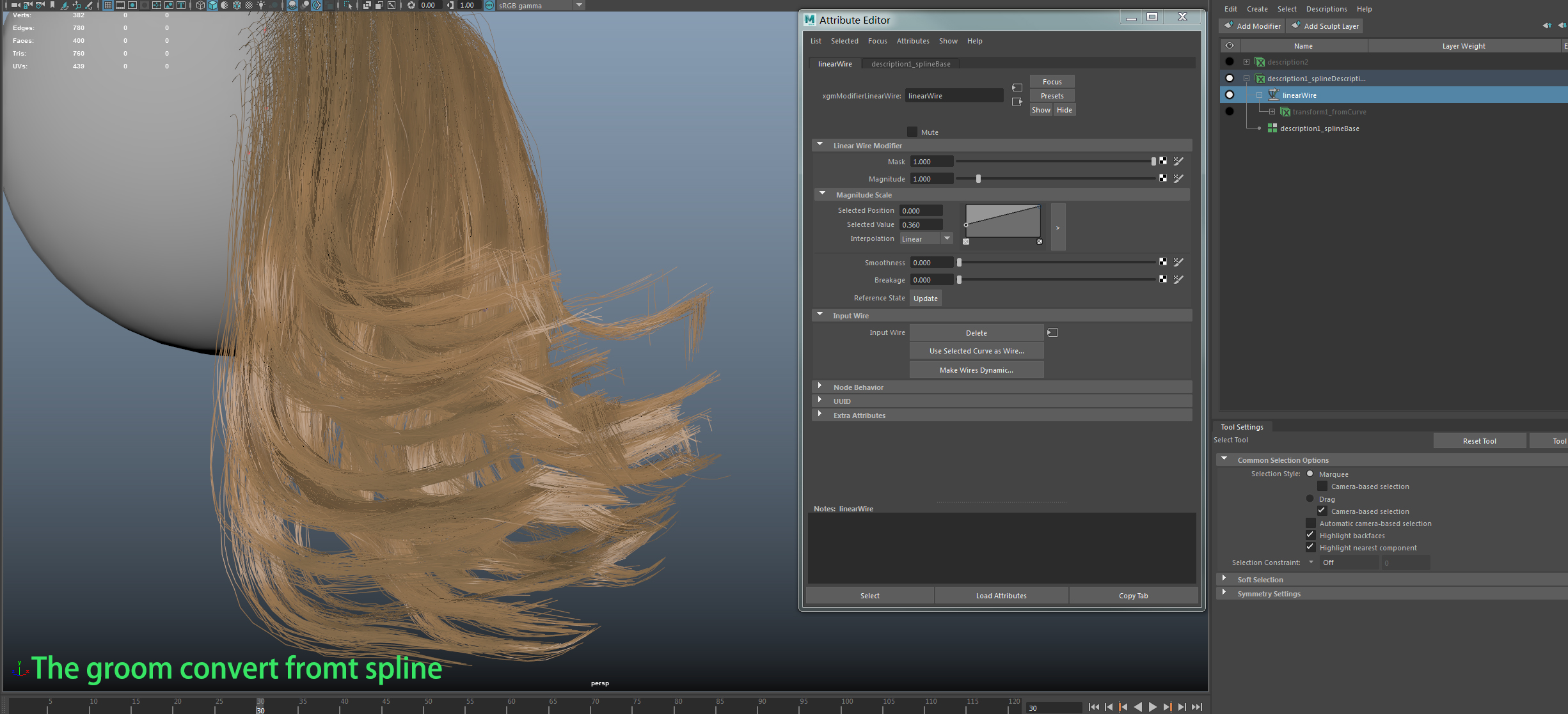 Solved Xgen — Spline to Interactive Groom Issue Autodesk Community