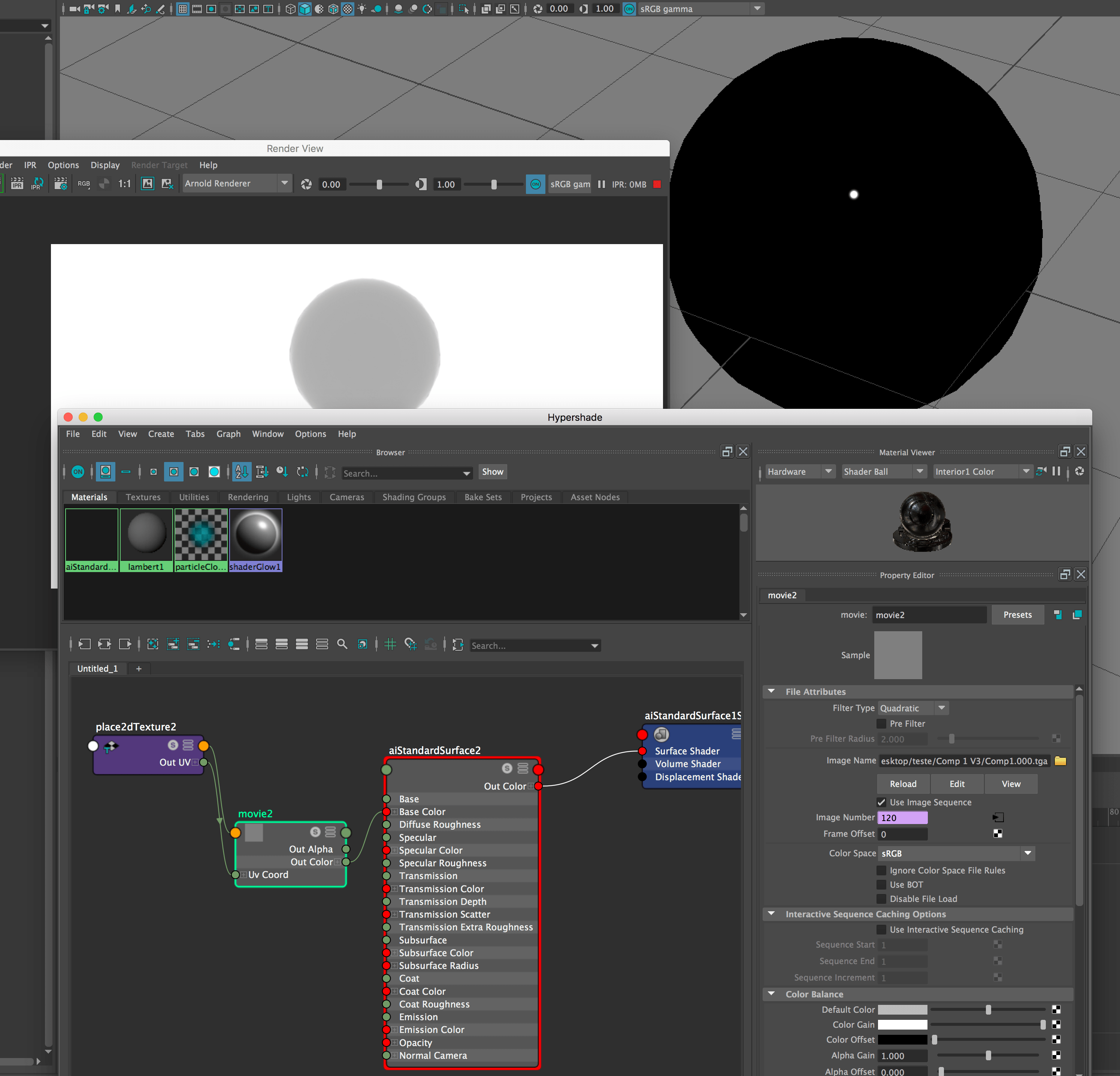 Solved Arnold 5.0.2 image sequence texture Autodesk Community