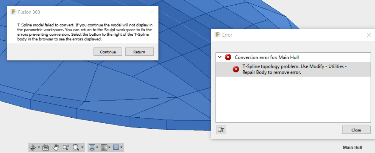 Solved T Spline Topology Problem Unable to Convert Autodesk Community
