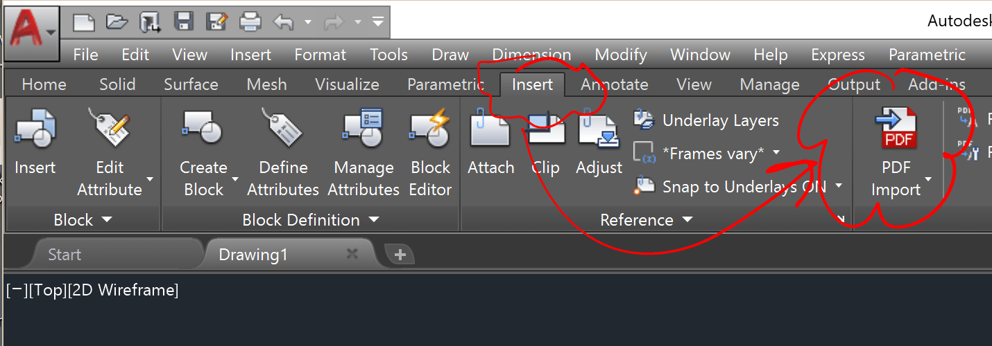 convert PDF to CAD Autodesk Community
