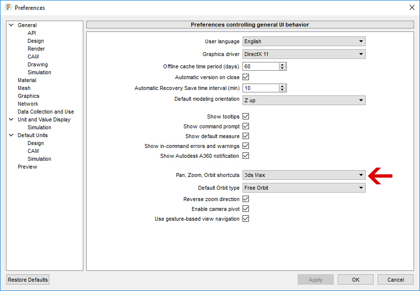 3ds Max Pan, Zoom, Orbit shortcuts Autodesk Community