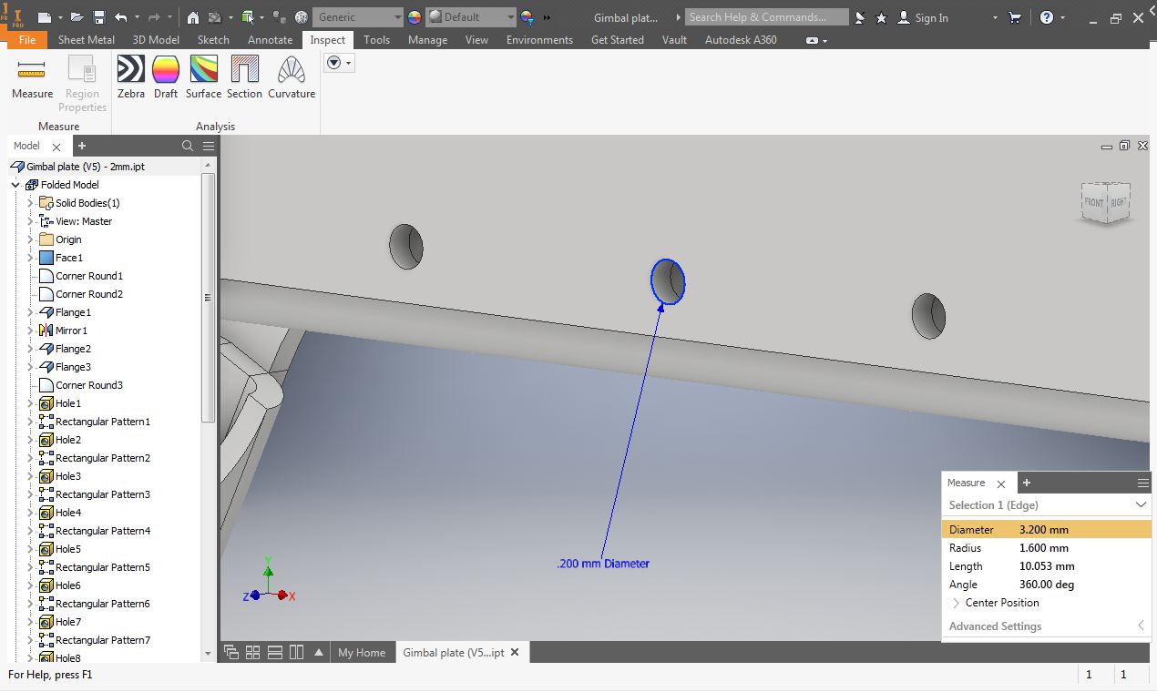 Solved Inventor won�t display the first digit of drawing