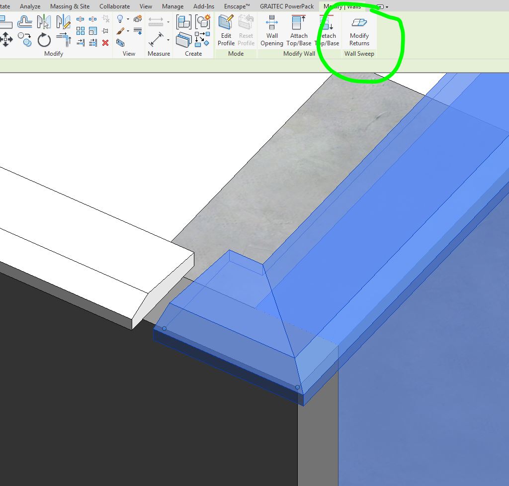Wall Sweep Joint Autodesk Community