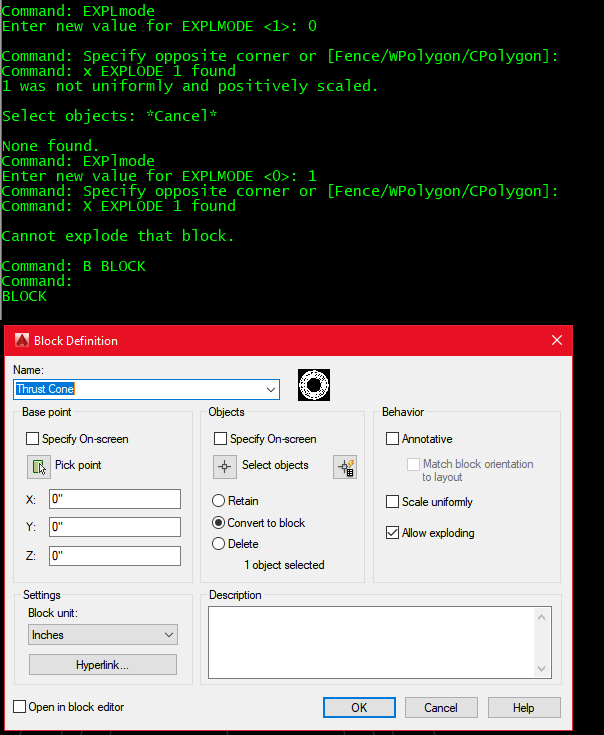 Can't explode nonuniformly scaled blocks Autodesk Community