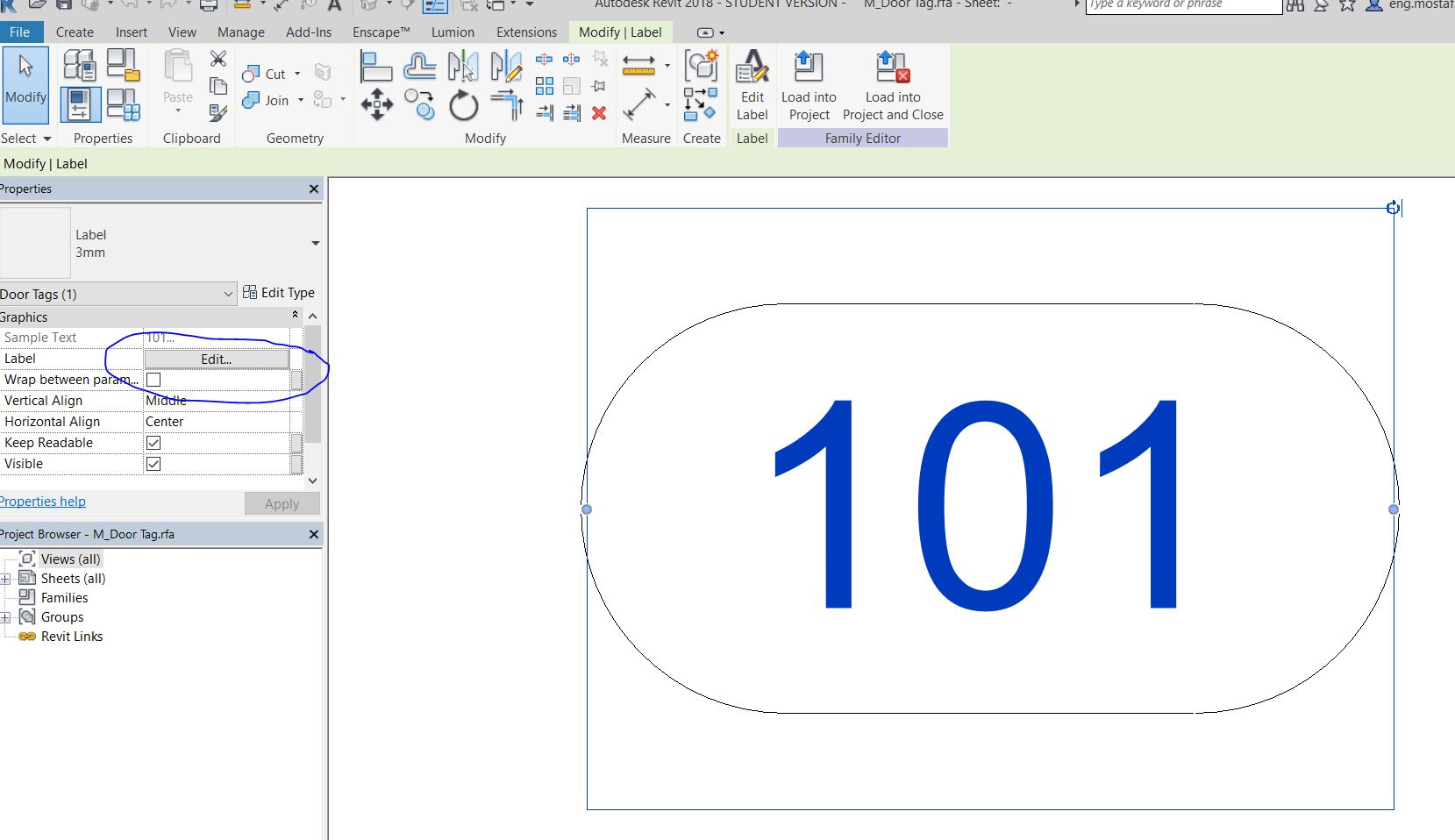 Solved door tag Autodesk Community