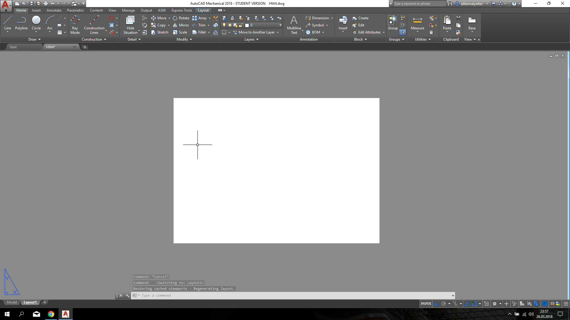 Solved Drawings not showing in Layouts AutoCAD Mechanical Autodesk