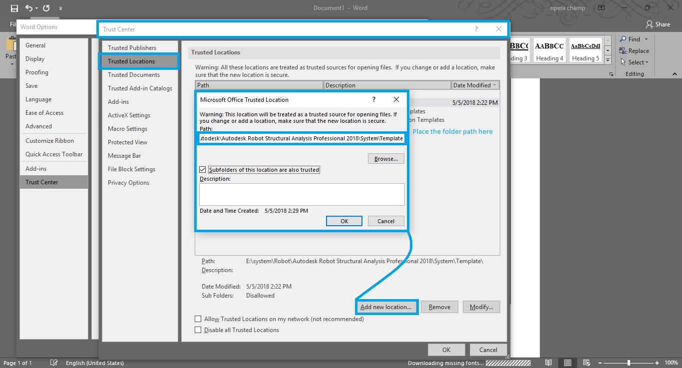 Printout to rtf (Word 2016) Autodesk Community