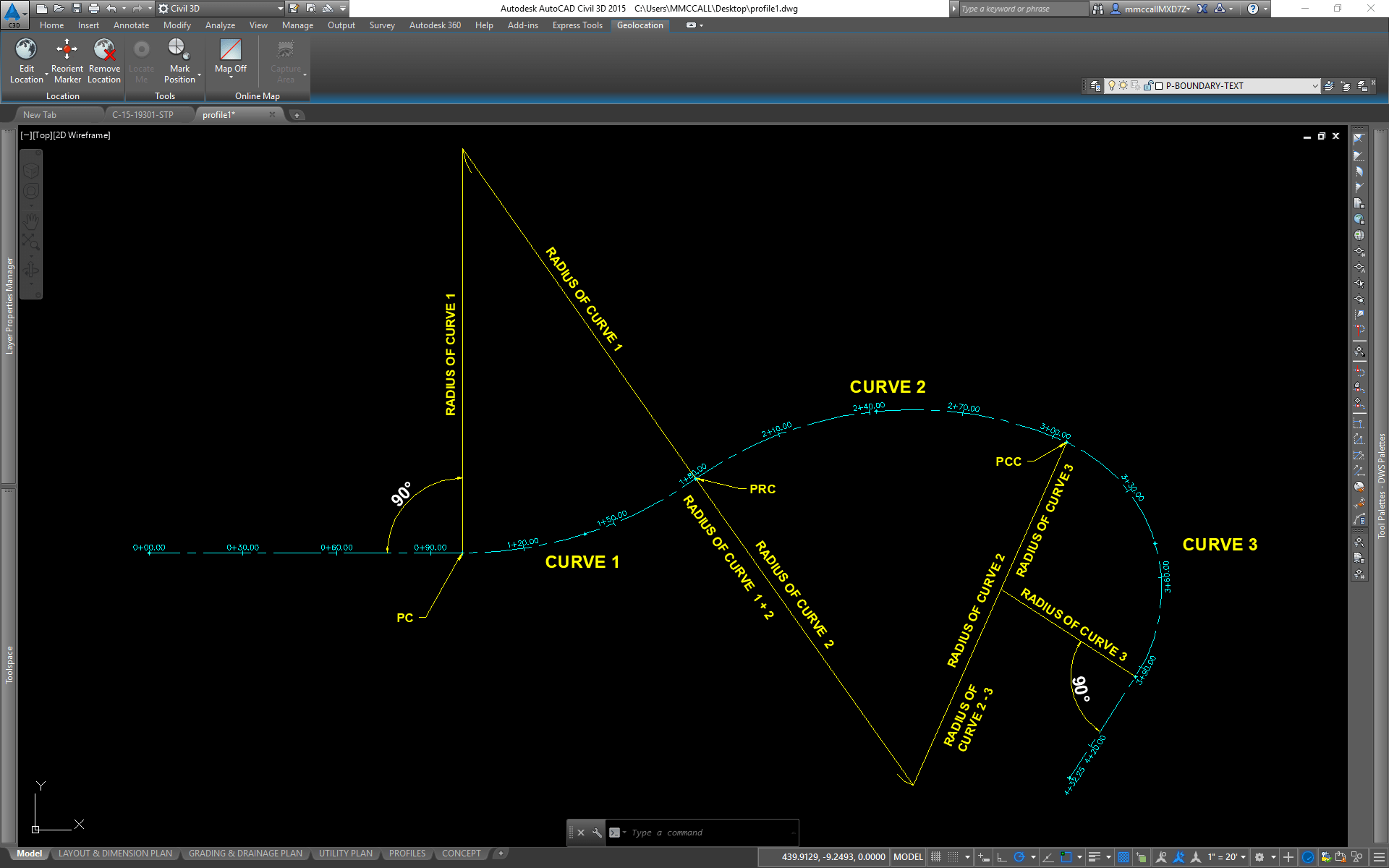 Reverse curveproblem Autodesk Community
