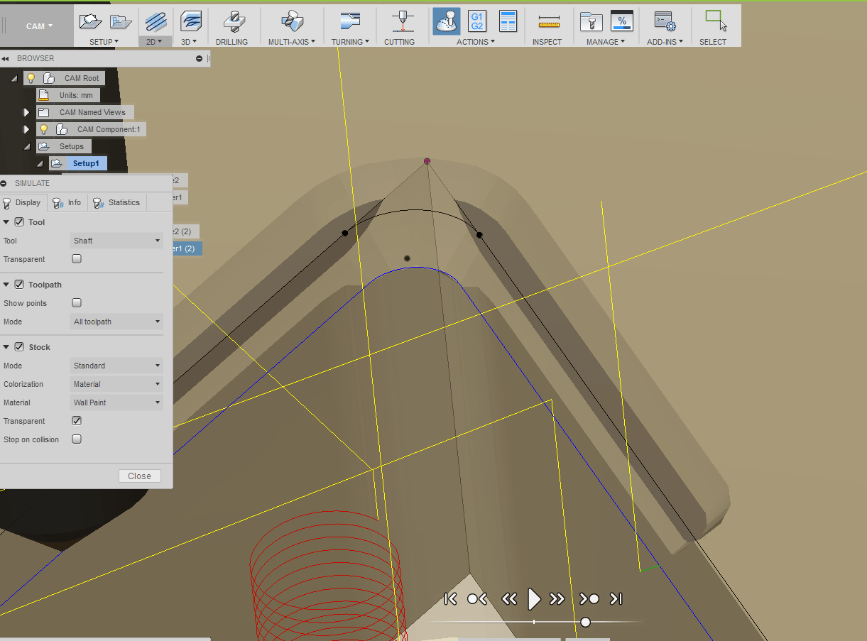 Solved Chamfer (edge break) as machined contours [chamfer rest