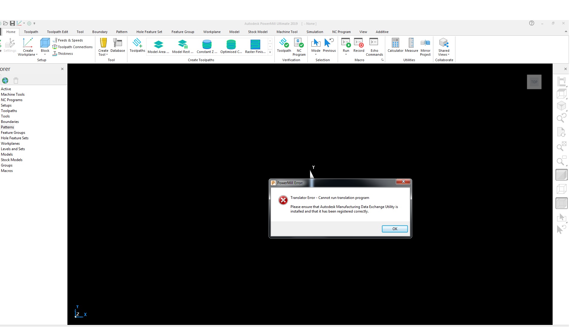 i can't open any model in powermill 2019 Autodesk Community
