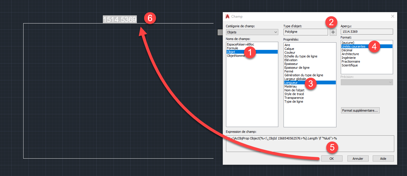 Information sur polyligne AutoCAD Autodesk Community