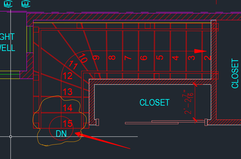 Solved Modify stairs path circle and arrow Autodesk Community