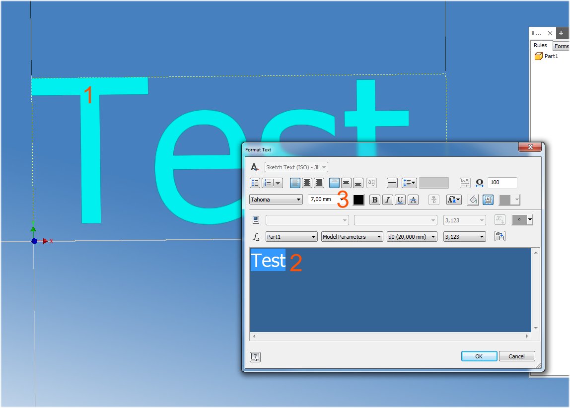 Solved Create 3D letters in specific font Autodesk Community
