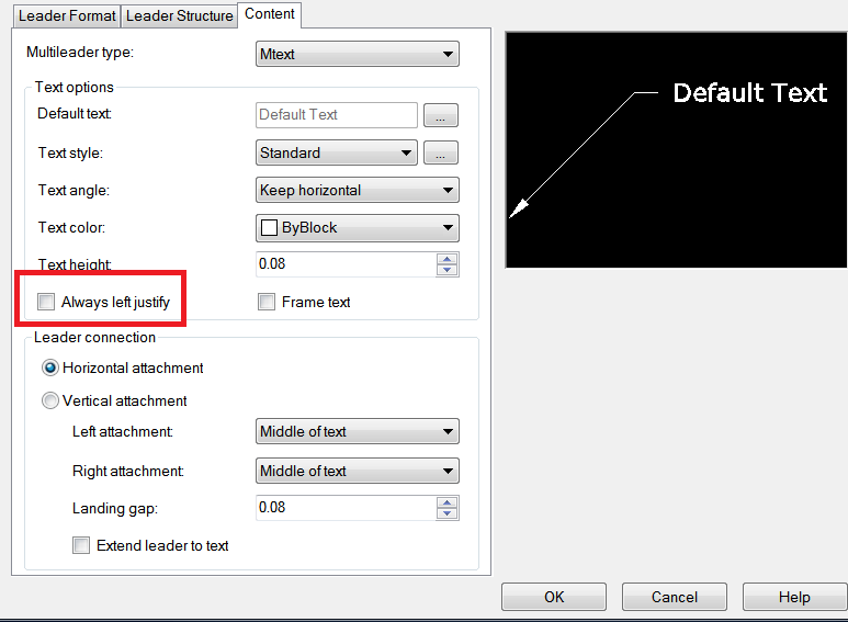 Solved Leader text change its justification with the movement of the