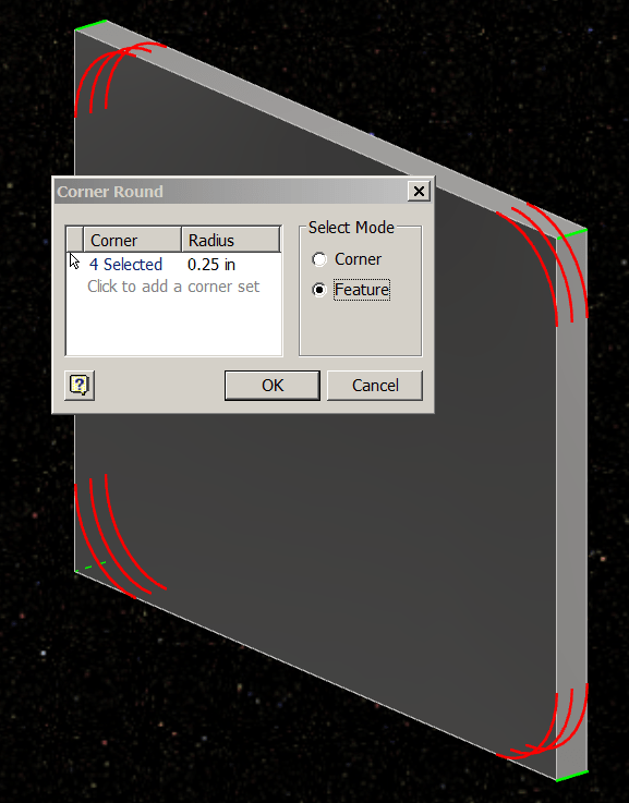 Window Select corners to be rounded or chamfered Autodesk Community