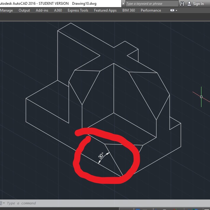 How to make angle dimension in isometric Autodesk Community