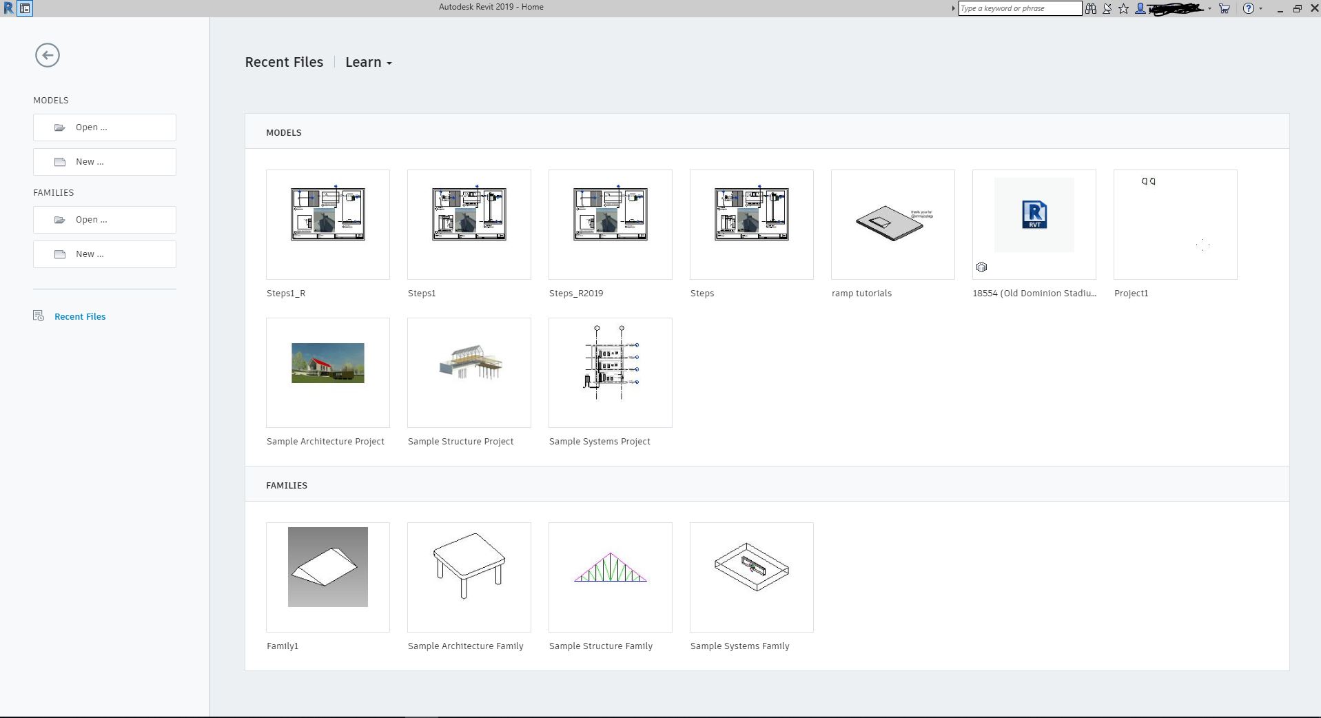 Solved Revit 2019 Home page doesn't display at startup Autodesk