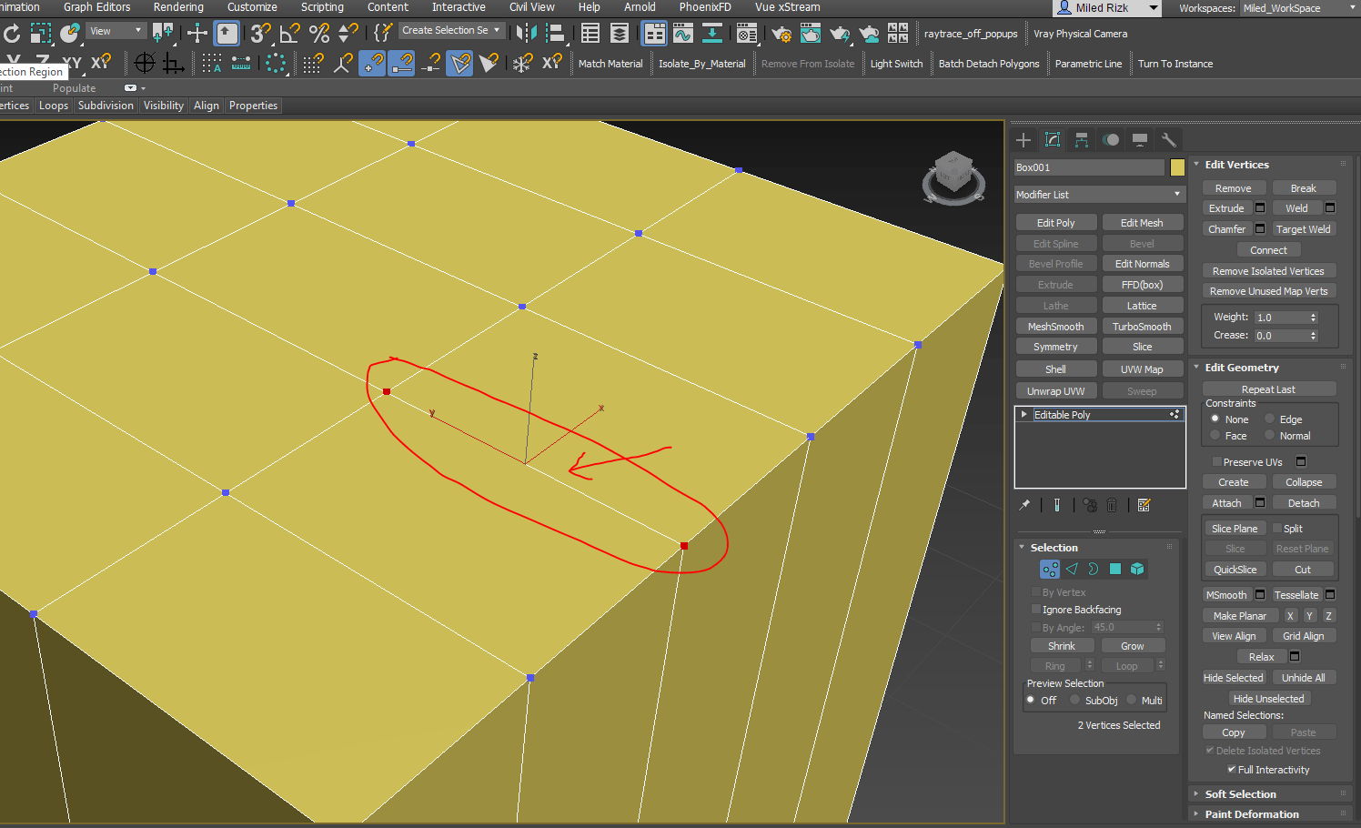 Weld vertex to edge without moving in the ZAxis Autodesk Community