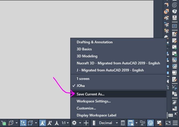 autocad 2019 dual monitors default back to single monitor every restart