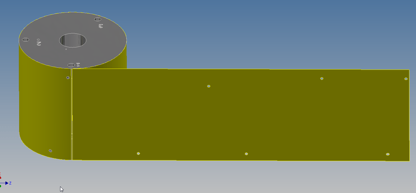 Solved Unroll/Flatten/Bent Solid Revolve without using Sheet Metal