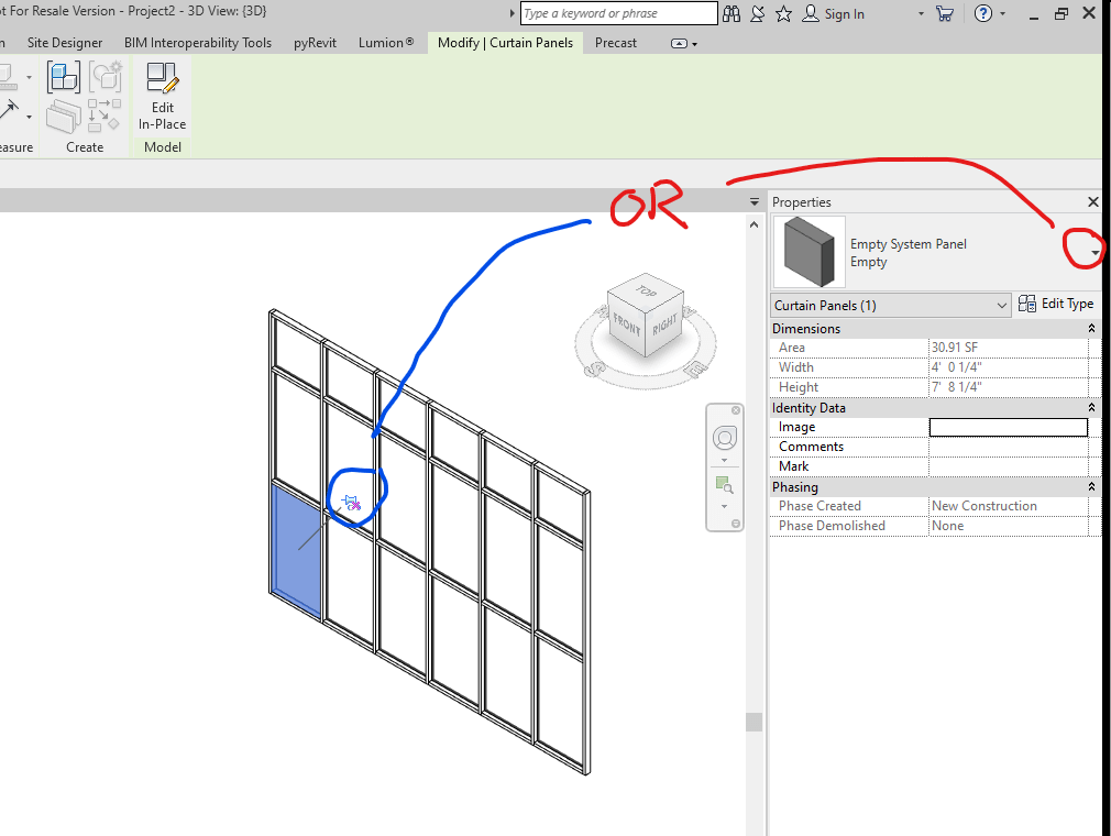 Solved Empty System Panel Change Back To Glazed Autodesk Community