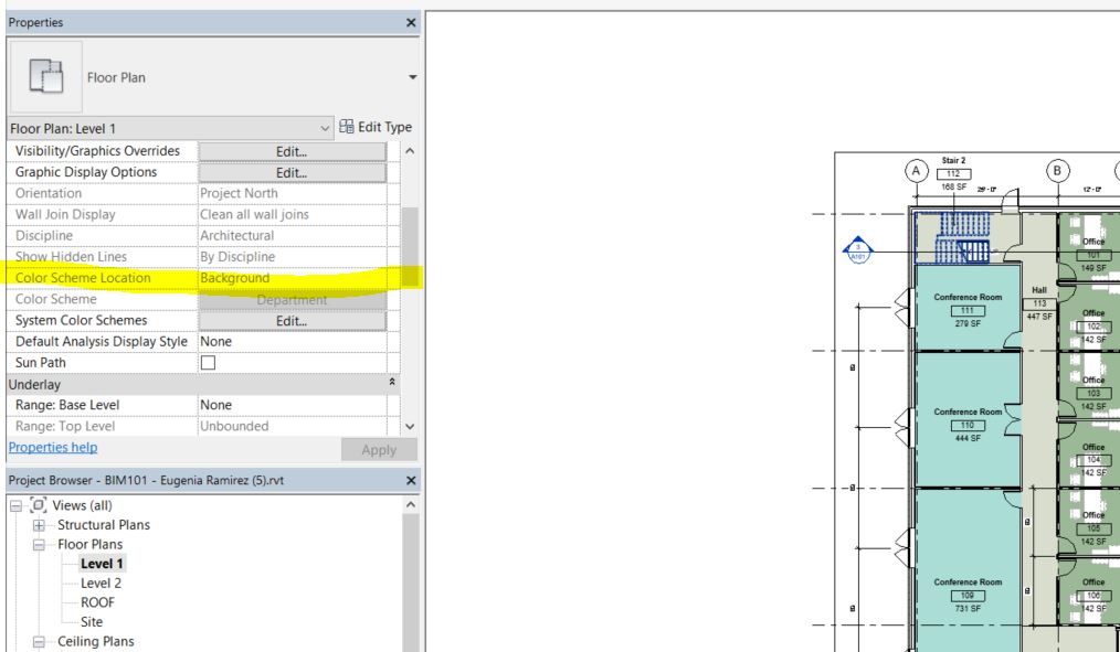 Color Scheme Location in Properties is greyed out Autodesk Community