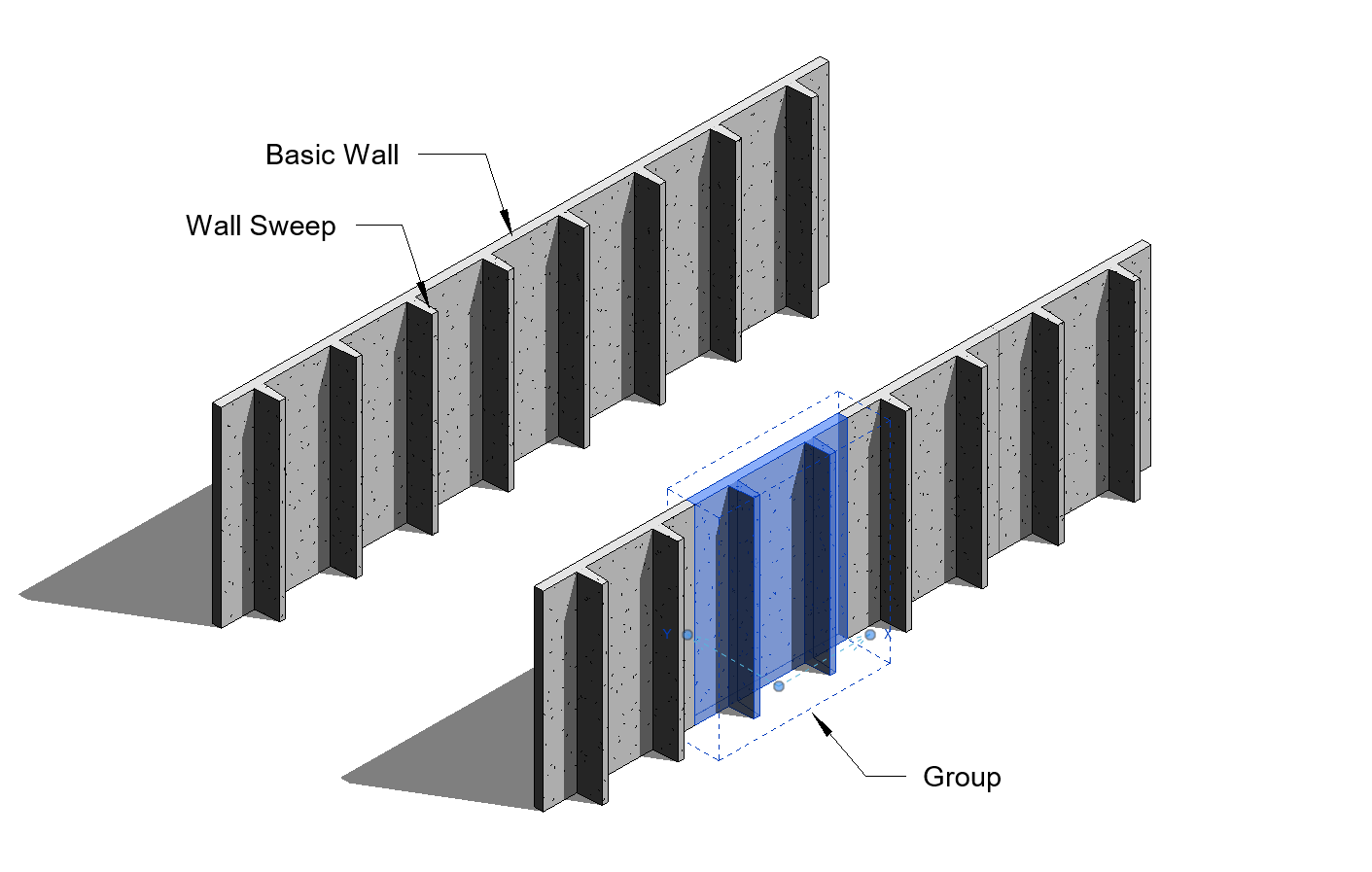Solved Double Tee Wall Autodesk Community