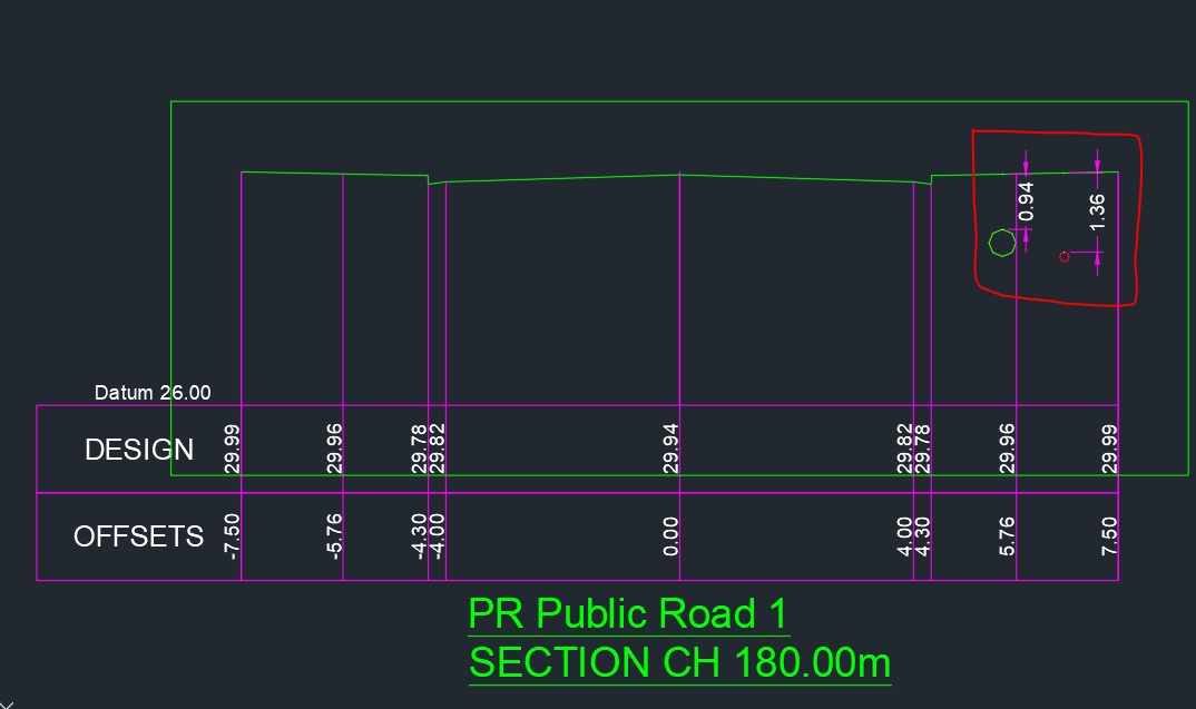 Pipe depths in cross sections Autodesk Community