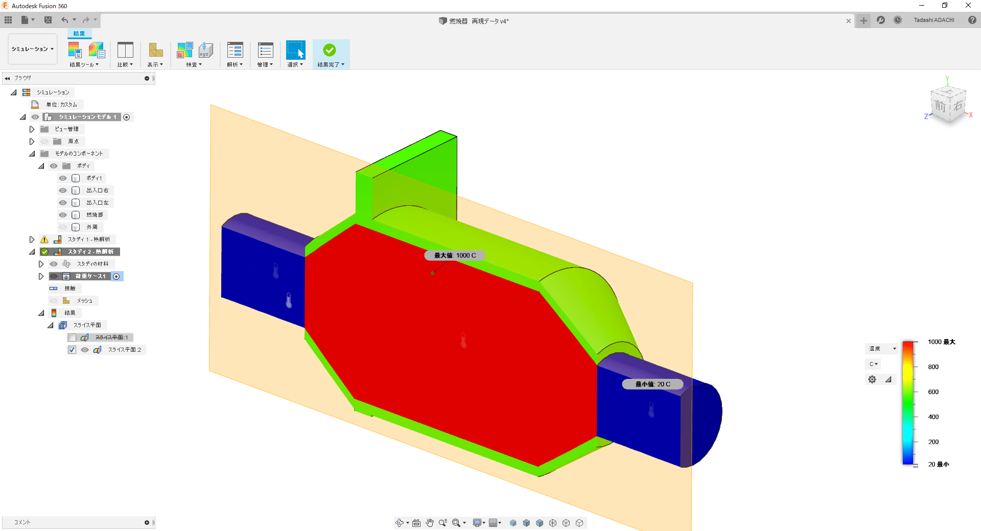 解決済み Fusion360で熱解析が上手く行きません。 Autodesk Community