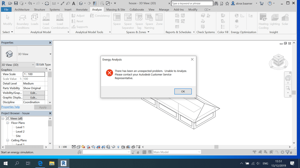 Revit 2018 Energy Analysis Autodesk Community