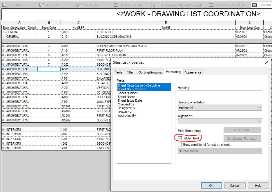 Sheet List Organization Autodesk Community