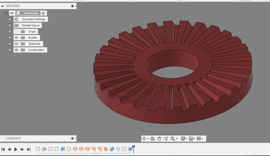 Hirth Coupling Drawing