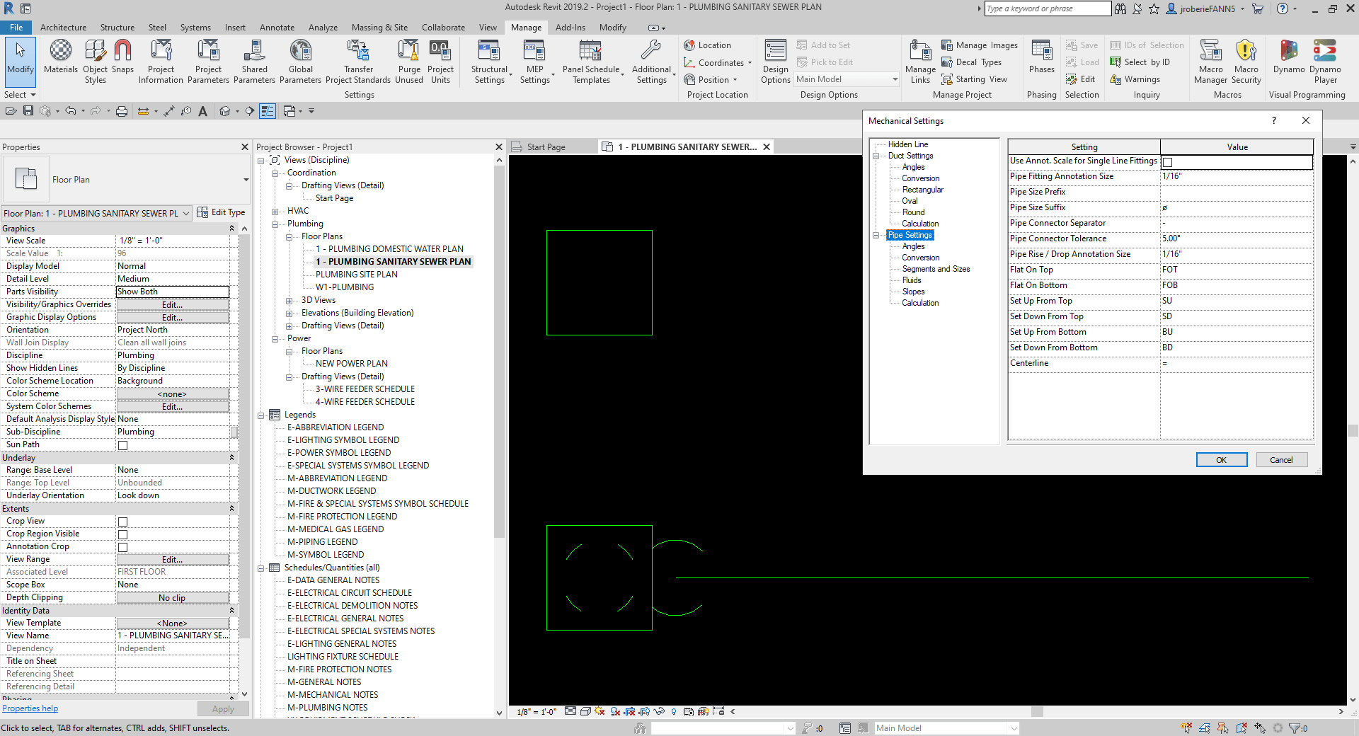 Revit 2019/2020 Floor Drain/PTrap Family Display Autodesk Community