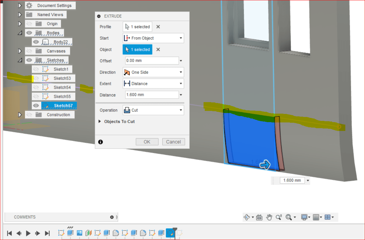 Solved Projecting a sketch to a curved surface Autodesk