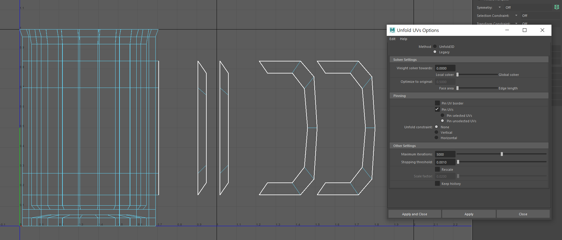 Unfold UV shrinking Autodesk Community