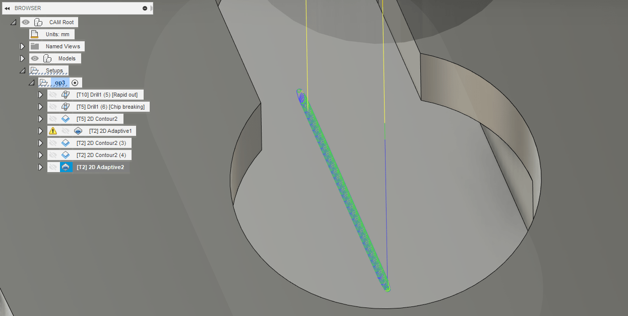 Solved Keyhole Slot in Aluminium Autodesk Community
