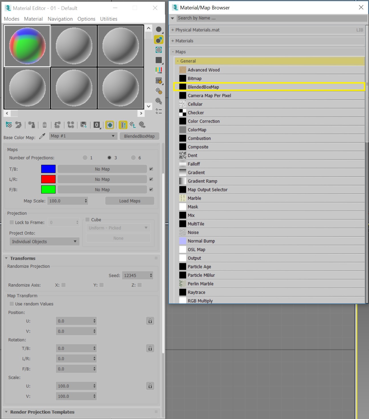 Blender Box Map 3ds Max 2020 Autodesk Community