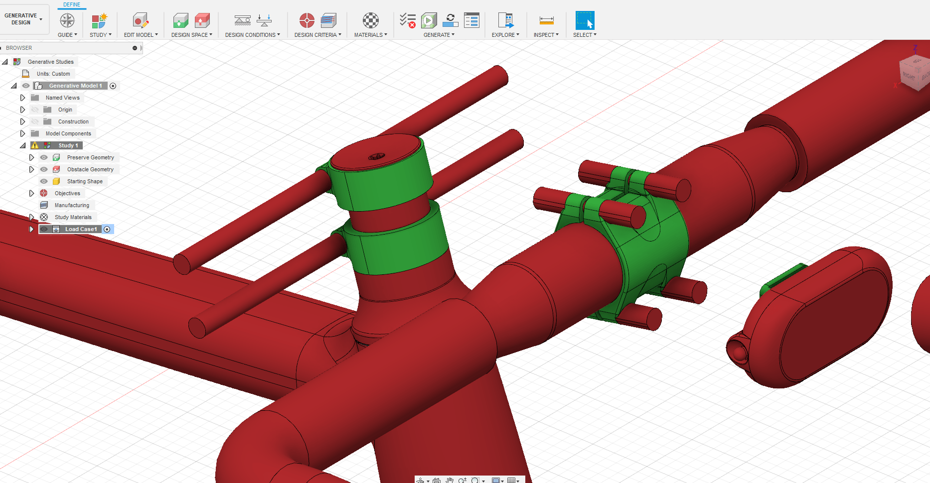 Generative Design Bike Stem and Light Autodesk Community