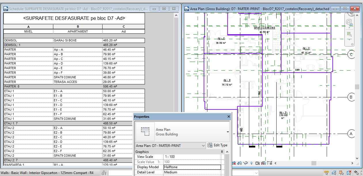 Solved Calcolo mq totali dei singoli appartamenti in un edificio